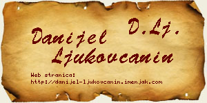 Danijel Ljukovčanin vizit kartica